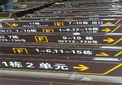 会昌广告标识中，常见的几种安装方式。