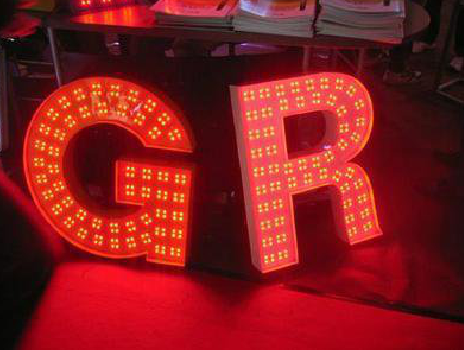 会昌LED发光字常见的安装误区。