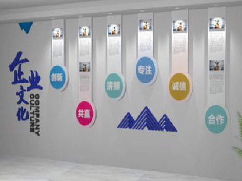 会昌企业文化墙需要传递什么办公文化？
